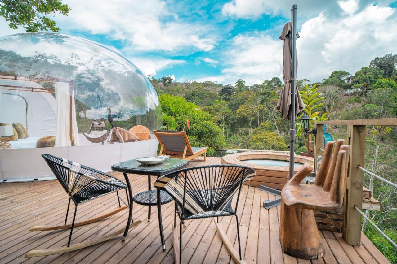 Hotel BubbleSky Glamping Guatapé Exterior foto