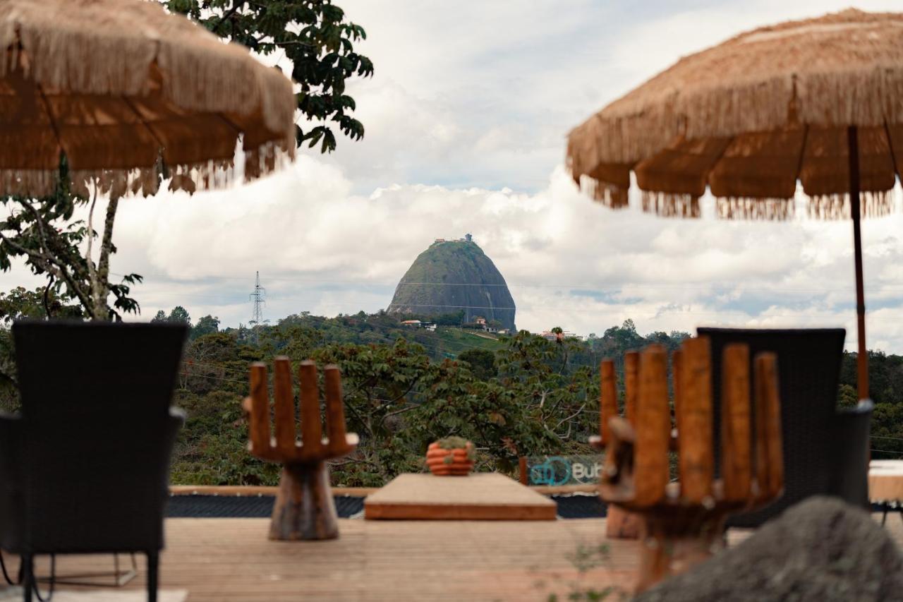 Hotel BubbleSky Glamping Guatapé Exterior foto